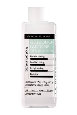 %10 PHA Gluconolactone İçeren Asitli Tonik Derma Factory Gluconolactone Treatment - 1