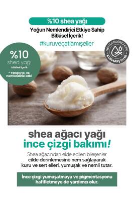 %10 Shea Yağı İçeren Yoğun Nemlendirici El Kremi Derma Factory Shea Butter Hand Cream 30ml - 5