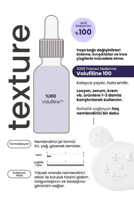 %100 Volufilin İçeren Dolgunlaştırıcı, Yaşlanma Karşıtı Konsantre Serum Derma Factory Volufilin 100 - 4