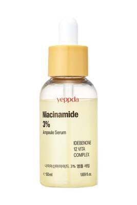 %3 Niacinamide İçeren Aydınlatıcı Vegan Serum Yeppda Niacinamide %3 Ampoule Serum 50ml Büyük Boy - 1