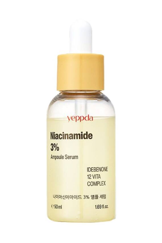 %3 Niacinamide İçeren Aydınlatıcı Vegan Serum Yeppda Niacinamide %3 Ampoule Serum 50ml Büyük Boy - 1