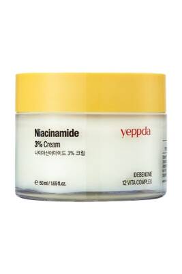 %3 Oranında Niacinamide İçeren Nemlendirici Krem Yeppda Niacinamide %3 Cream 50 ml - 1