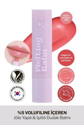 %5 Volufiline ile Dudak Dolgunlaştırıcı ve Nemlendirici Balm Derma Factory Glow Melting Balm - 36