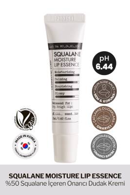 %50 Squalane İçeren Yoğun Nemlendirici ve Onarıcı Dudak Kremi Derma Factory Lip Essence - 1