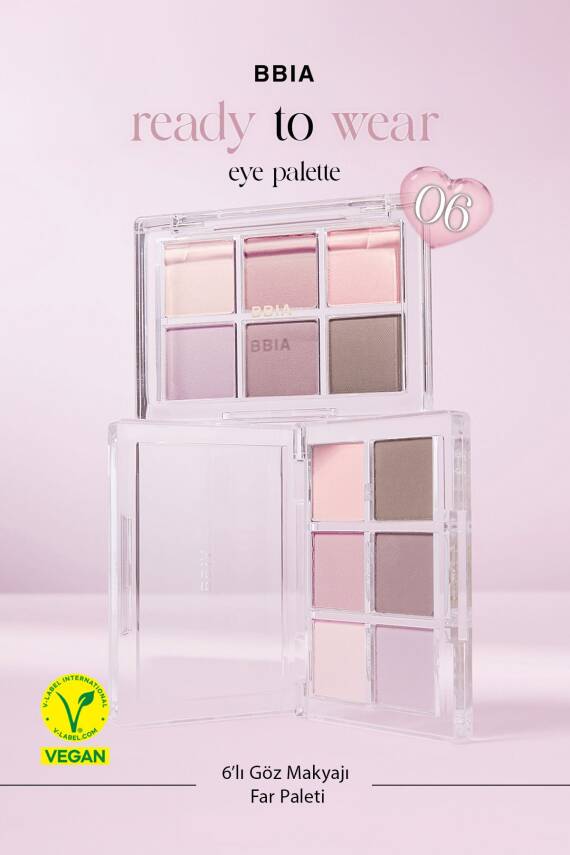 6’lı Far Paleti BBIA Ready To Wear Eye Palette - 24