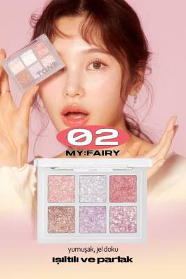 6’lı Yoğun Glitter Paleti Oh My Glitter Pop 03 Oh Dreamer - 5