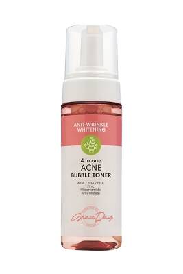 Akneli Ciltlere Özel Köpük Tonik Vegan GRACE DAY All In One Acne Bubble Toner AHABHA 150 ml - 1