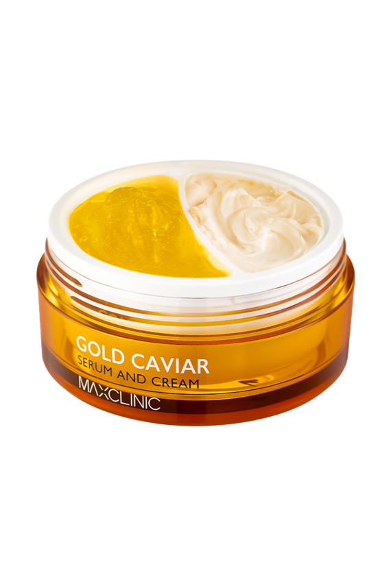 Altın; Havyar İçeren 2’li Serum ve Krem MAXCLINIC Gold Caviar Serum And Cream - 1