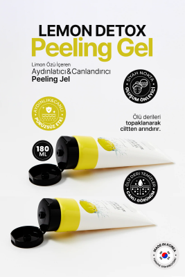 Aydınlatıcı; Canlandırıcı Detox Etkisi Detox Peeling Jel Lemon Detox Peeling Gel - 3