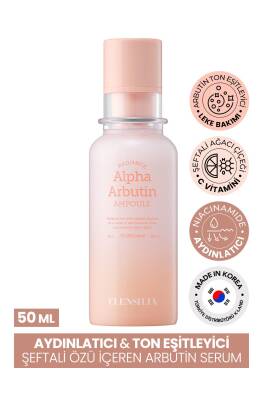 Aydınlatıcı; Sıkılaştırıcı Arbutin Serum ELENSILIA Radiance Alpha Arbutin Ampoule 50ml - 2