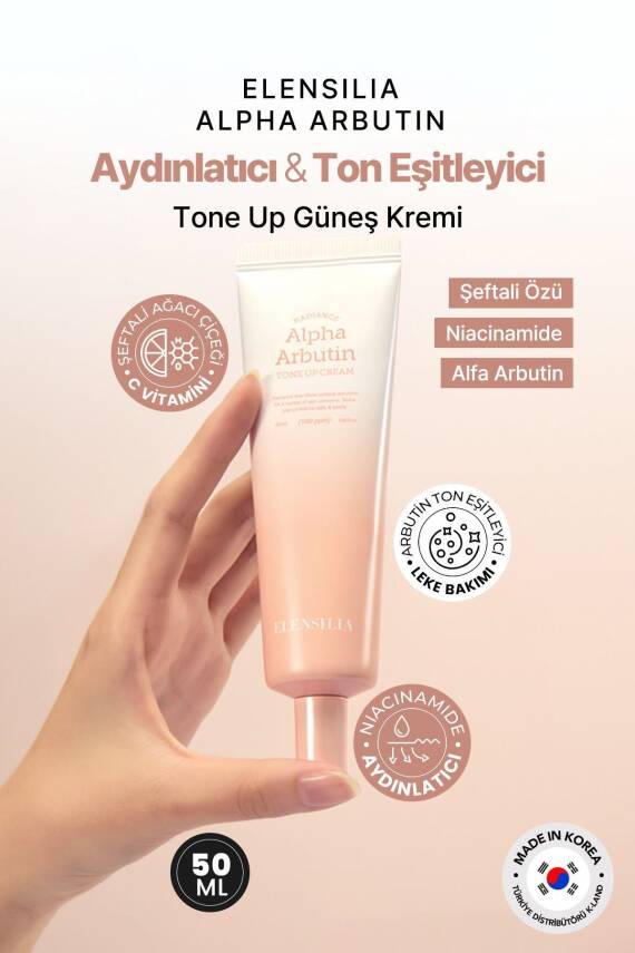 Aydınlatıcı Ve Ton Eşitleyici Güneş Kremi Alpha Arbutin Tone Up Cream Spf50 pa - 4