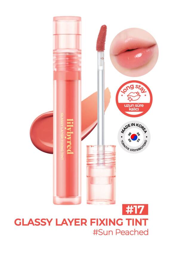 Cam Parlaklığında Dudaklar İçin Gloss Tint Lilybyred Glassy Layer Fixing Tint - 36