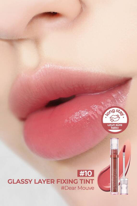 Cam Parlaklığında Dudaklar İçin Gloss Tint Lilybyred Glassy Layer Fixing Tint - 31