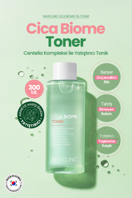 Centella Kompleksi Ile Yatıştırıcı Tonik Cica Biome Toner 300 ml - 6