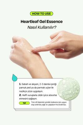 Centella Ve Heartlef Içeren Yatıştırıcı Hassasiyet Karşıtı Edıt.b Nemlendirici Jel Esans 200ml - 7