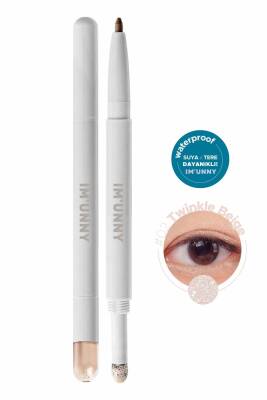 Çift Taraflı Kalem Ve Işıltılı Far Delight Eyestick Duo 02. Twinkle Beige - 8