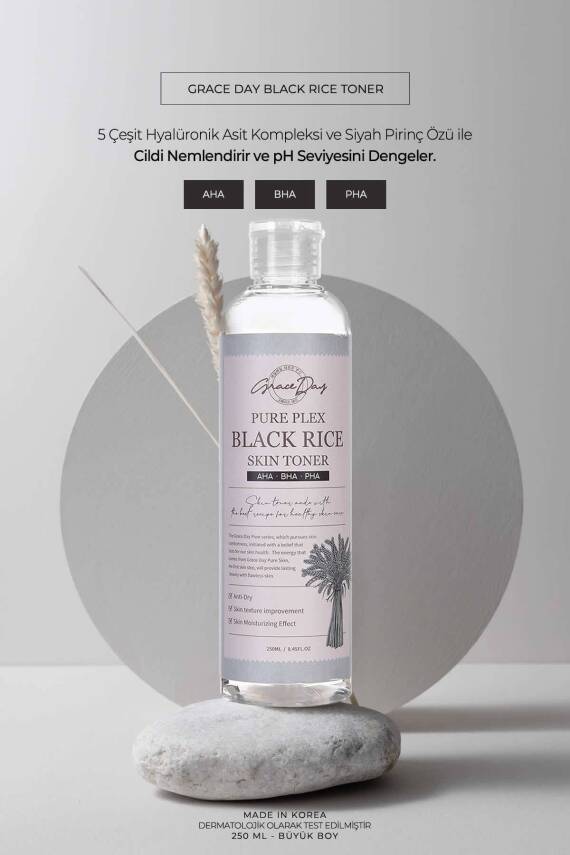 Dengeleyici Siyah Pirinç Içeren Tonik Pure Plex Black Rice Skin Toner - 2