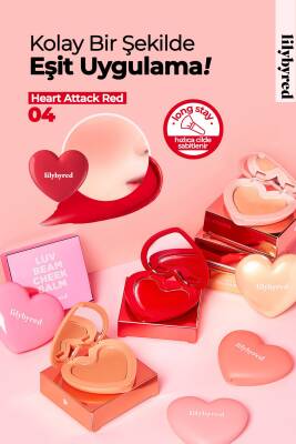 Doğal Görünümlü Krem Allık lilybyred Luv Beam Cheek Balm - 27