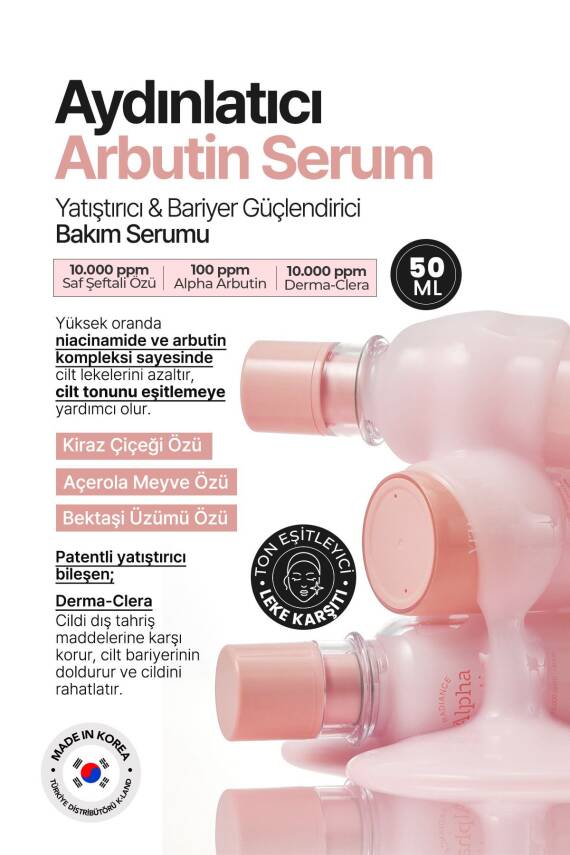 ELENSILIA Brightening, Firming Arbutin Serum ELENSILIA Radiance Alpha Arbutin Ampoule 50ml - 5