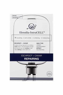 ELENSILIA Intracell Escargot +Caviar Repairing Sheet Mask - 1