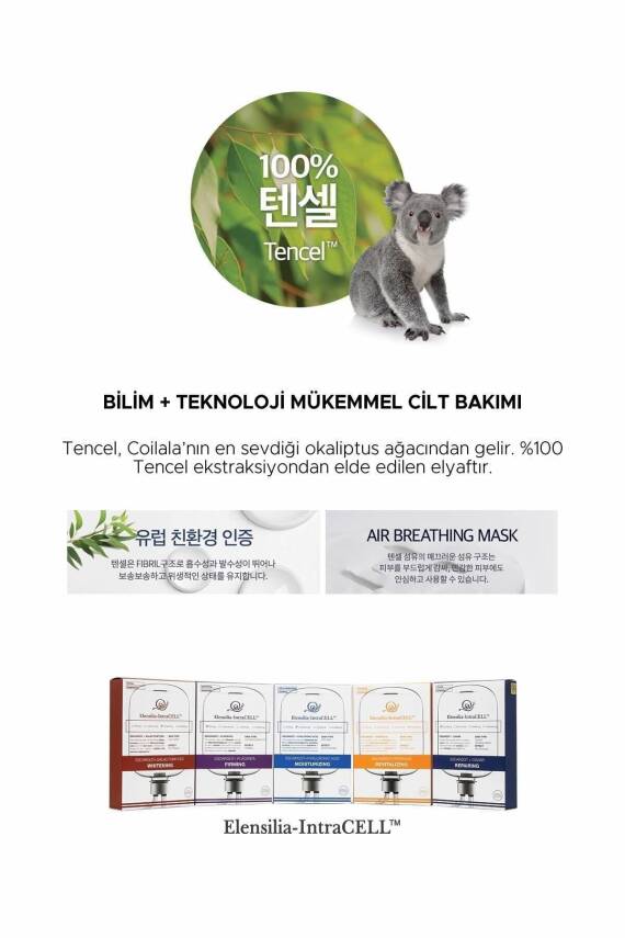 ELENSILIA Intracell Escargot +Caviar Repairing Sheet Mask - 5