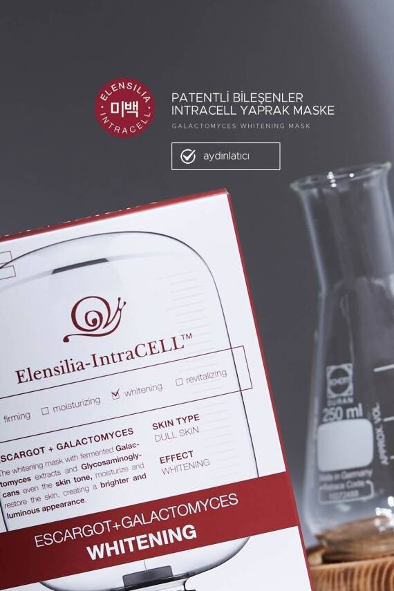 ELENSILIA Intracell Escargot + Galactomyces Sheet Mask - 3