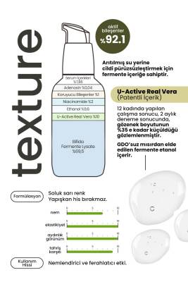 Gözenek Sıkılaştırıcı Bakım Serumu Derma Factory Real Vera Pore Serum 30ml - 4