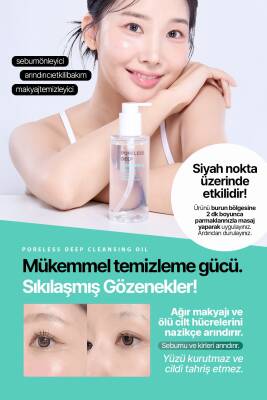 Gözenek ve Siyah Nokta İçin Yüz Temizleme Yağı Maxclinic Poreless Deep Cleansing Oil 200ml - 7