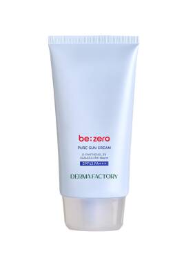 Hassas Ciltler İçin Azulen ve Panthenol İçeren Güneş Kremi Derma Factory Be Zero Pure Sun Cream 80GR - 1