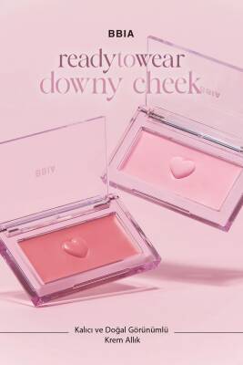 Kalıcı ve Doğal Görünümlü Krem Allık BBIA Ready To Wear Downy Cheek - 38