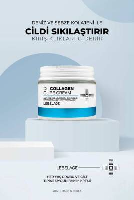 Kırışıklık Karşıtı; Elastikiyet Arttırıcı Marine Collagen Krem Dr Collagen Cure Cream - 3