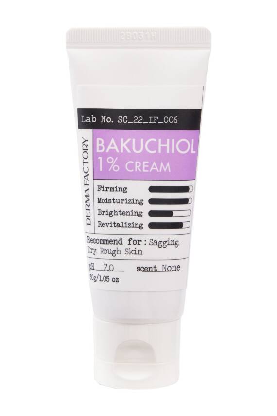 Kırışıklık ve Canlılık Bakım Kremi %1 Bakuchiol Krem Derma Factory Bakuchiol %1 Cream 30 GR - 1