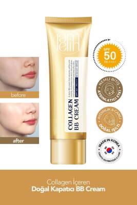 Kolajen İçeren Doğal Kapatıcılık Sağlayan Nemlendirici SPF 50 + PA ++++ Lamelin Collagen BB Cream - 1