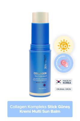 Kuru Cilt Için Kırışıklık Karşıtı Stick Güneş Koruyucu Collagen Sun Balm Spf 50 pa - 1