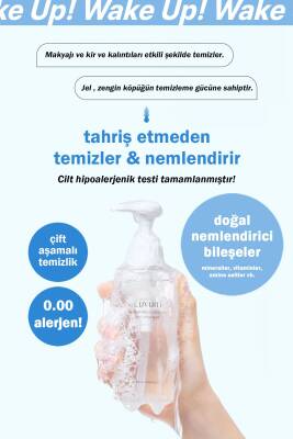 Kuru ve Hassas Ciltler İçin Nazik Temizleme Jeli Luvum Hyaluronic Moisture Cleanser 200 ml - 5