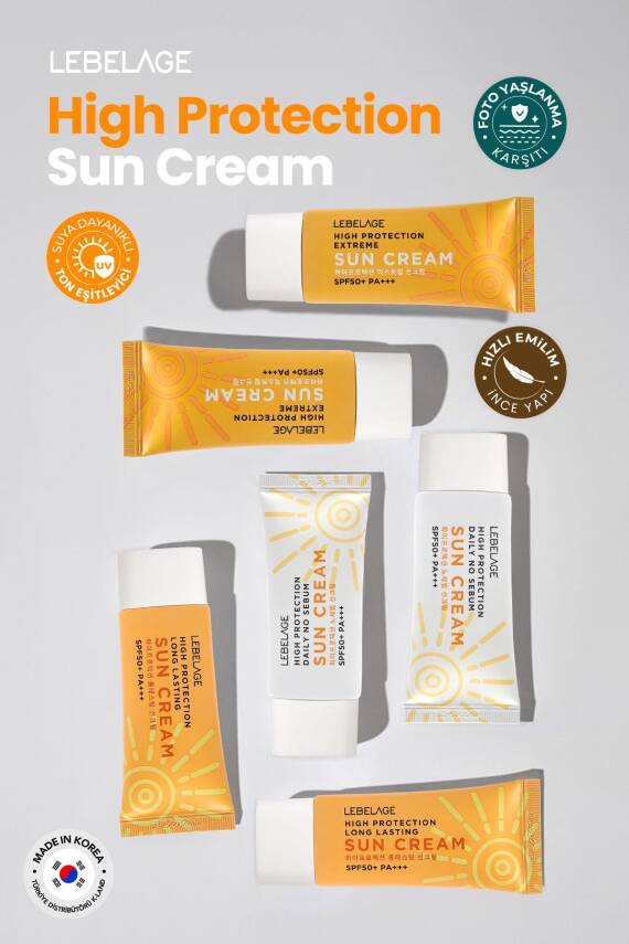 Leke Karşıtı, Suya Dayanıklı Uzun Süre Koruyan Güneş Kremi Spf 50 + Pa +++ - 6