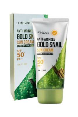 Leke Ve Kırışıklık Karşıtı Salyangoz Özü Içeren Gold Snail Spf 50 + Güneş Kremi - 1