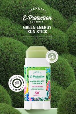 Makyaj Üzerine Uygulanabilen Stick Güneş Kremi Spf 50+ Pa++++ Green Energy Sun Stick - 4