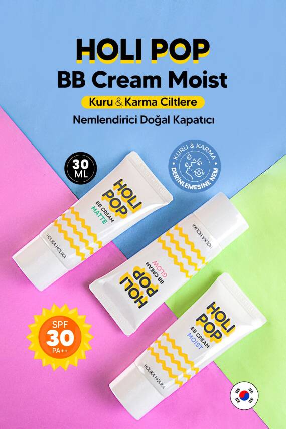 Mat BB Krem Holika Holika Holipop Matte BB Cream SPF 30 PA++ - 38