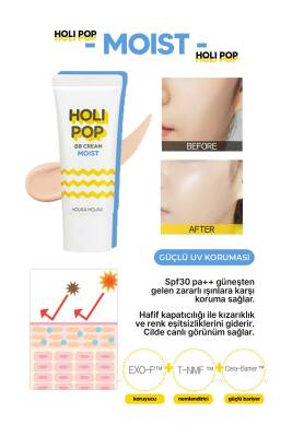 Mat BB Krem Holika Holika Holipop Matte BB Cream SPF 30 PA++ - 40