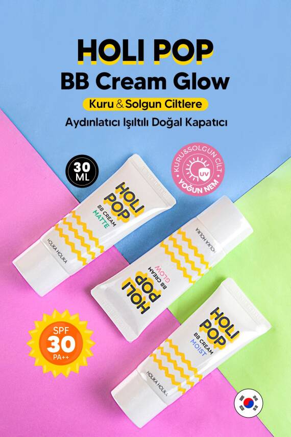 Mat BB Krem Holika Holika Holipop Matte BB Cream SPF 30 PA++ - 34