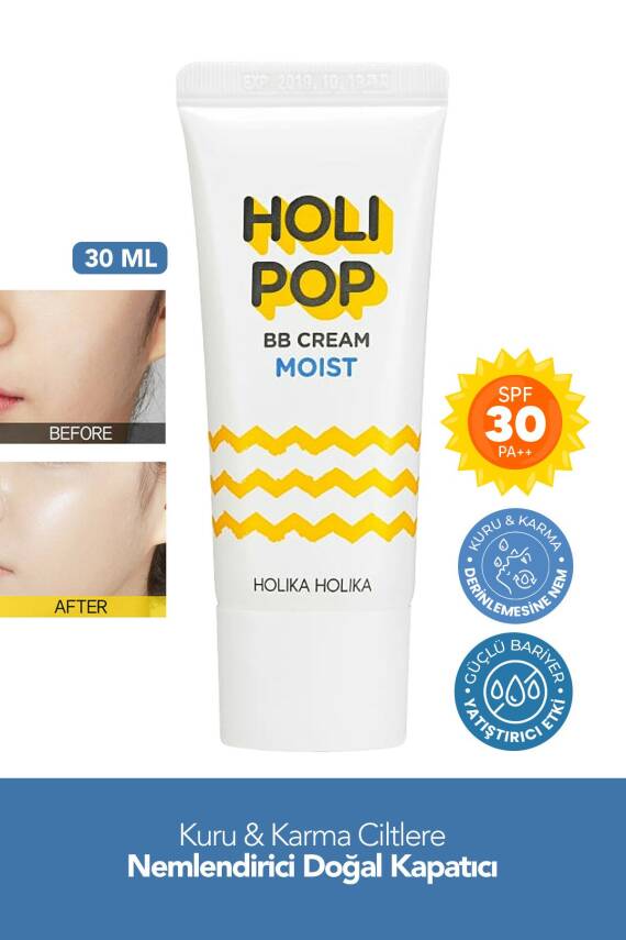 Mat BB Krem Holika Holika Holipop Matte BB Cream SPF 30 PA++ - 30