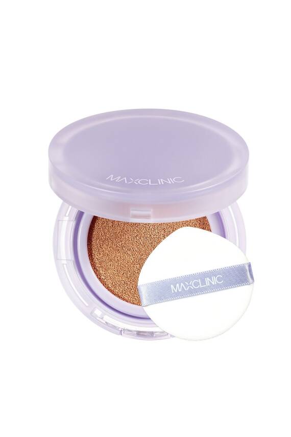 Melatonin İçeren Cushion Fondöten MAXCLINI Luminous Cushion Foundation SPF 50 + PA ++++ - 7