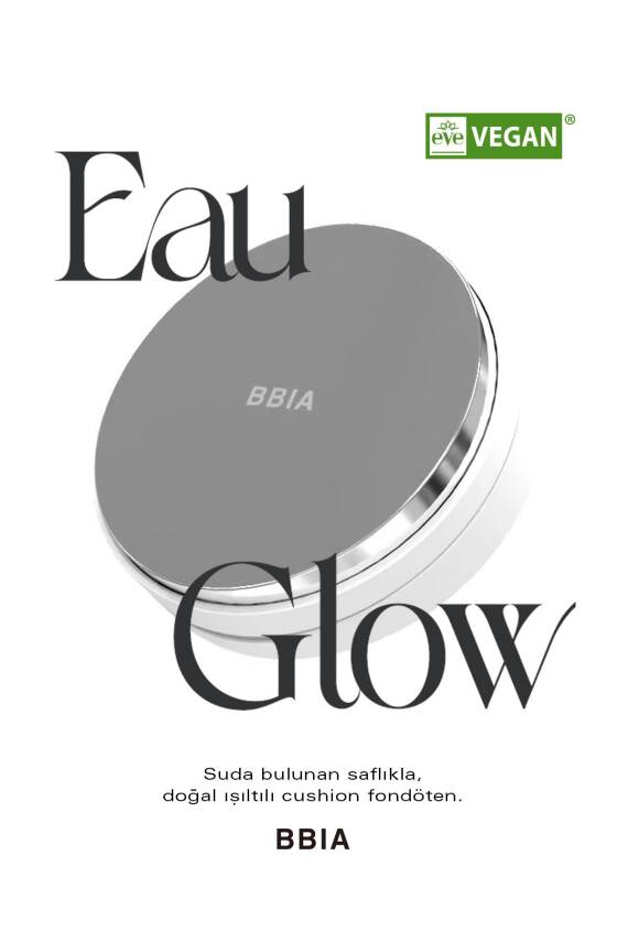 Nemli ve Kalıcı Cushion SPF 40 + PA +++ Vegan Fondöten BBIA Eau Glow Cushion - 75