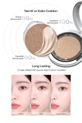 Nemli ve Kalıcı Cushion SPF 40 + PA +++ Vegan Fondöten BBIA Eau Glow Cushion - 79