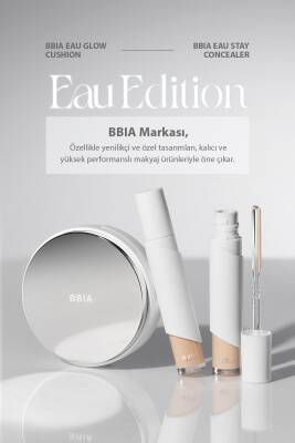 Nemli ve Kalıcı Cushion SPF 40 + PA +++ Vegan Fondöten BBIA Eau Glow Cushion - 80