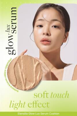 Nemli Ve Parlak Görünüm Sağlayan Cushion Spf 50 Fondöten Glow Lux Serum Cushion - 4