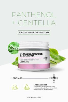 Panthenol Ve Centella Ile Onarıcı Ve Yatıştırıcı Krem Dr Madecassoside Cure Cream - 2