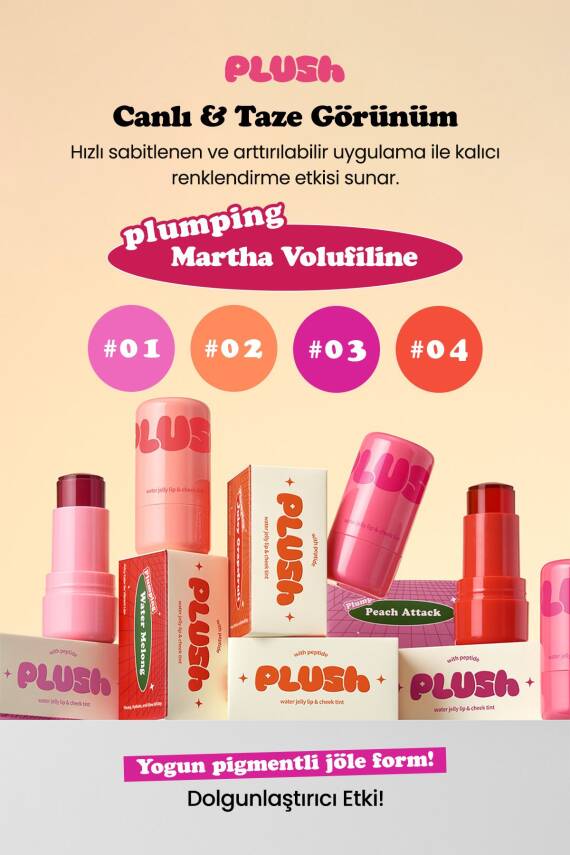 Elensilia PLUSH Jelly Cheek and Lip Tint - 63