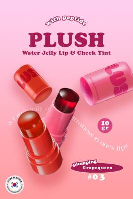 Elensilia PLUSH Jelly Cheek and Lip Tint - 65